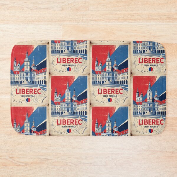 Item preview, Liberec Cezch Republic 1950s Retro Poster Tourism designed and sold by TravelersGems.