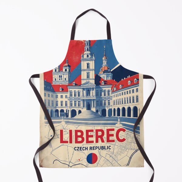 Item preview, Liberec Cezch Republic 1950s Retro Poster Tourism designed and sold by TravelersGems.