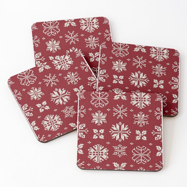 Item preview, Christmas theme, Knitted Fabric-look Texture, Red Background (image size 8320x12480) designed and sold by Digital-Davinci.