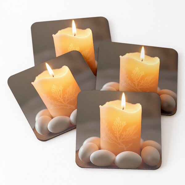 Item preview, Candle and eggs: Easter still lifes designed and sold by Mianku | Für das Leben.