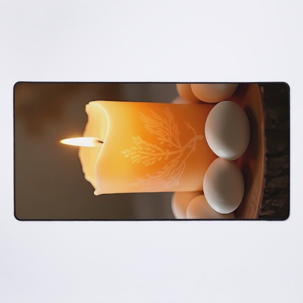 Item preview, Candle and eggs: Easter still lifes designed and sold by Mianku | Für das Leben.