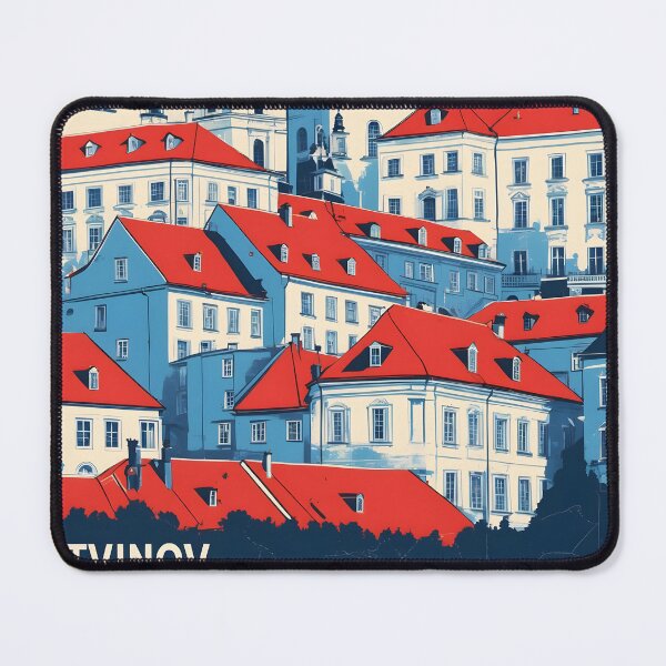 Item preview, Litvinov Cezch Republic 1950s Retro Poster Tourism designed and sold by TravelersGems.