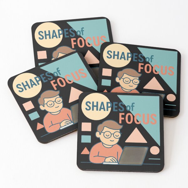 Item preview, SHAPES OF FOCUS designed and sold by Motivive.