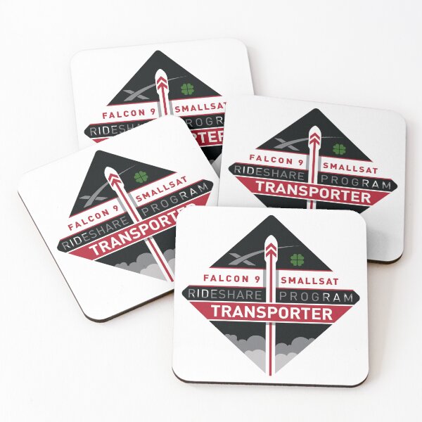 Item preview, SpaceX Falcon 9 SmallSat Rideshare Program Transporter Logo designed and sold by CharlieDesings.