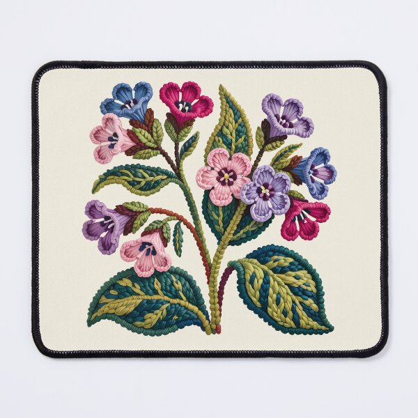 Item preview, Rug Hooking-Pulmonaria Vintage Botanical designed and sold by JessArty ⭐⭐⭐⭐⭐.