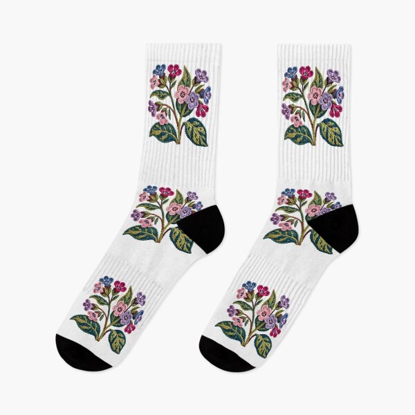 Item preview, Rug Hooking-Pulmonaria Vintage Botanical designed and sold by JessArty ⭐⭐⭐⭐⭐.