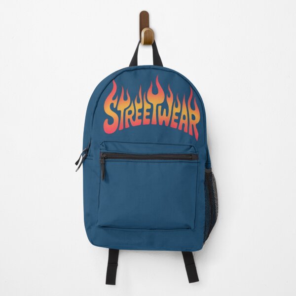 Item preview, Streetwear Flame Typography Design – Bold Fire Text Graphic designed and sold by Rangmanch.