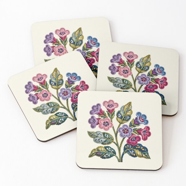 Item preview, Rug Hooking-Pulmonaria Flowers designed and sold by JessArty ⭐⭐⭐⭐⭐.