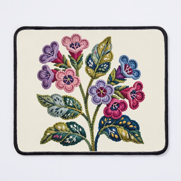 Item preview, Rug Hooking-Pulmonaria Flowers designed and sold by JessArty ⭐⭐⭐⭐⭐.