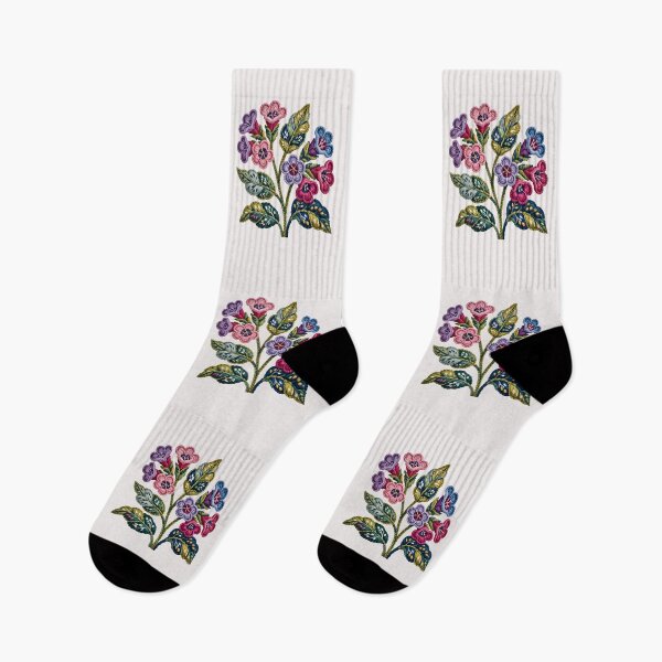 Item preview, Rug Hooking-Pulmonaria Flowers designed and sold by JessArty ⭐⭐⭐⭐⭐.