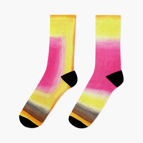 Item preview, abstract in pink and yellow designed and sold by Tereza Pilar  Art.