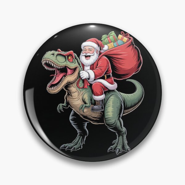 Item preview, Dinosaur Christmas Santa Boys Men Girls Xmas Squad  designed and sold by RuthGAArt.