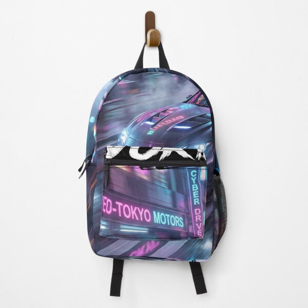 Item preview, Vortex X9 Neo-Tokyo Drift Racing Poster designed and sold by AbstractAuraArt.