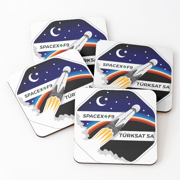 Item preview, SpaceX TÜRKSAT 5A Communications Satellite Launch Patch designed and sold by CharlieDesings.