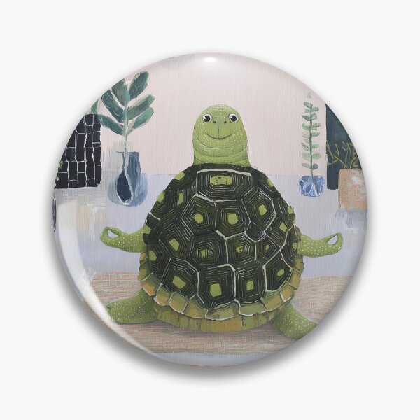 Item preview, Yoga Meditating Tortoise in Indoor Garden designed and sold by lautir.