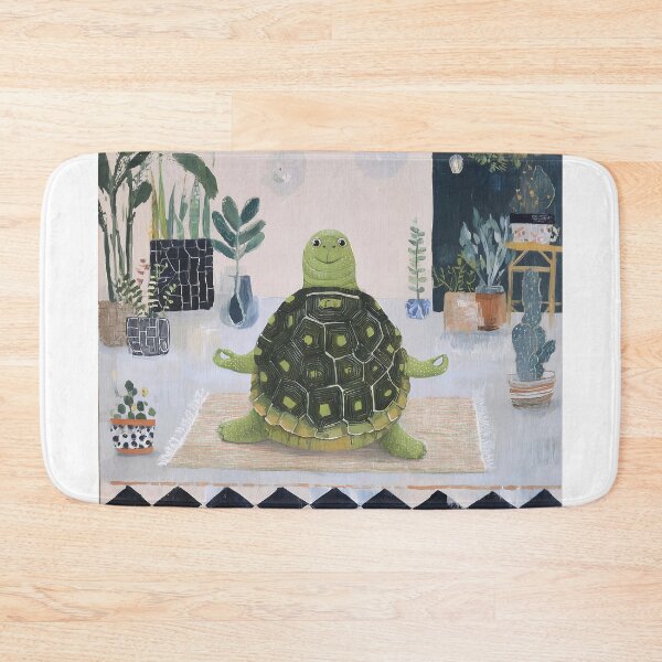 Item preview, Yoga Meditating Tortoise in Indoor Garden designed and sold by lautir.