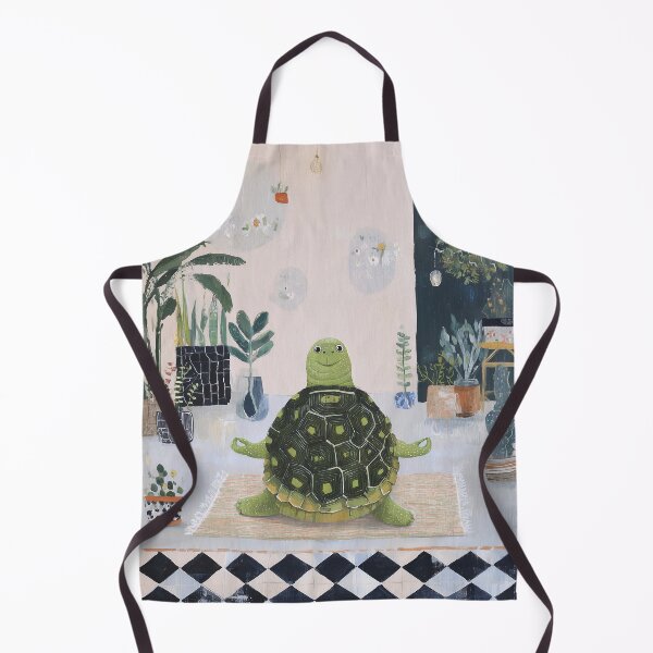 Item preview, Yoga Meditating Tortoise in Indoor Garden designed and sold by lautir.