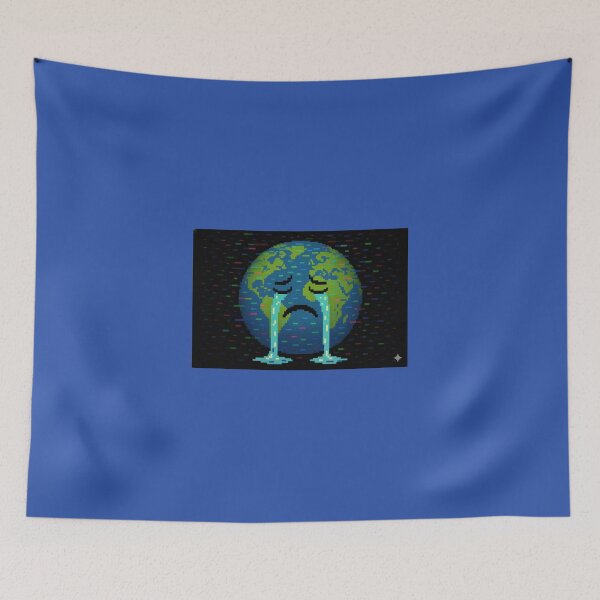 Item preview, Pixel Tears of the Planet designed and sold by Graphic  Grove.