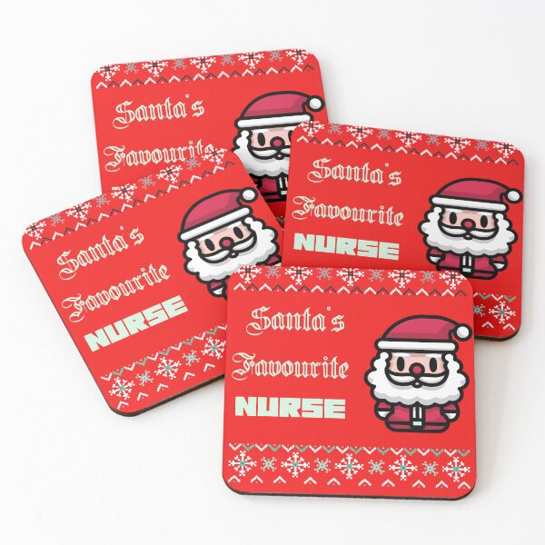 Item preview, Santa's Favourite Nurse designed and sold by SZ DesignZ.
