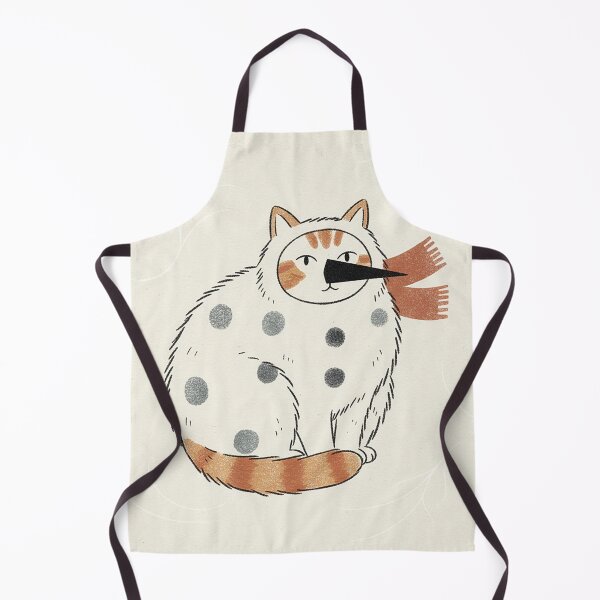 Item preview, Incognito Snowman Ginger Cat Disguise designed and sold by zzz888.
