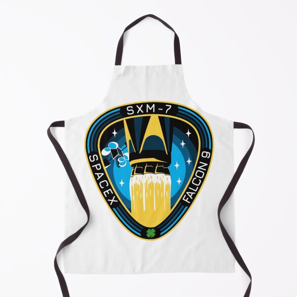 Item preview, SpaceX SXM-7 Communications Satellite Launch Patch designed and sold by CharlieDesings.