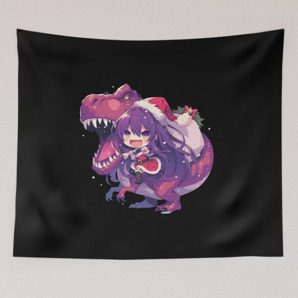 Item preview, Tohka Yatogami Christmas Dinosaur Ride Date A Live Anime designed and sold by Raslbazola.