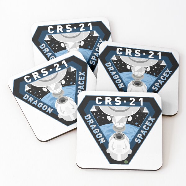 Item preview, SpaceX CRS-21 Cargo Dragon ISS Resupply Mission Patch designed and sold by CharlieDesings.