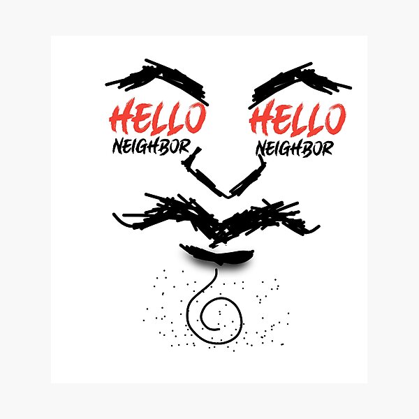 Item preview, HELLO NEIGHBOR designed and sold by Sinisatur.