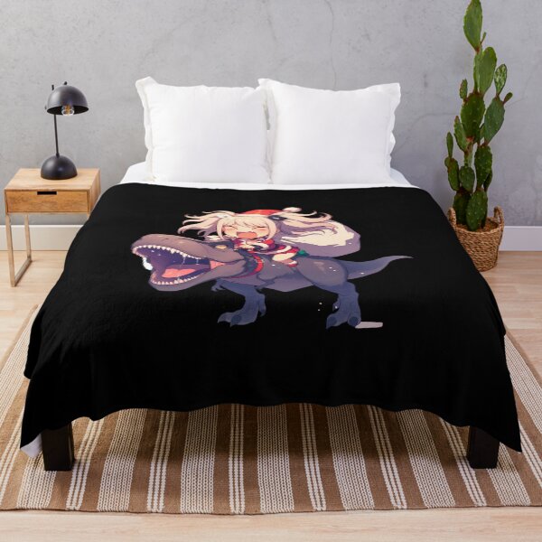 Item preview, Junko Enoshima Christmas Dinosaur Ride Danganronpa Anime designed and sold by Raslbazola.