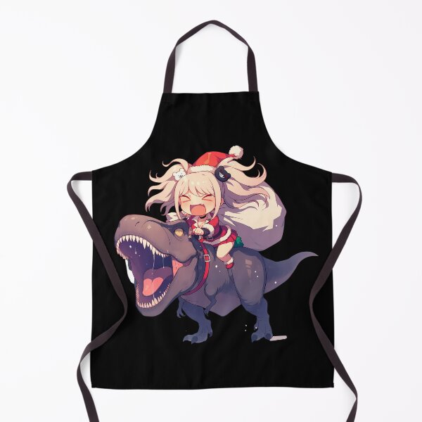 Item preview, Junko Enoshima Christmas Dinosaur Ride Danganronpa Anime designed and sold by Raslbazola.