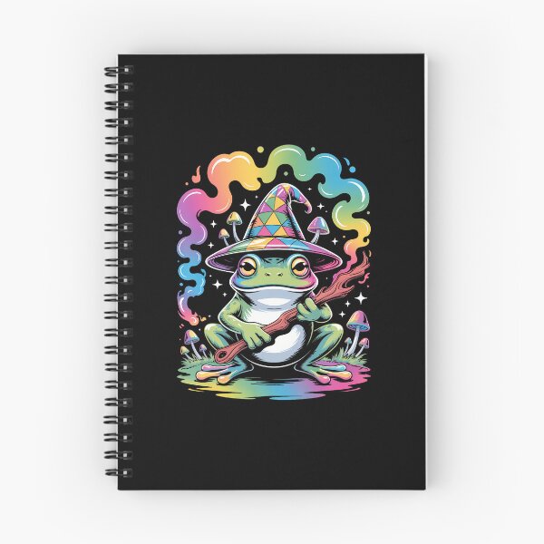 Item preview, Edm Dj Psychedelic Party Rave Frog Wizard Mushroom designed and sold by AlicaMonica.