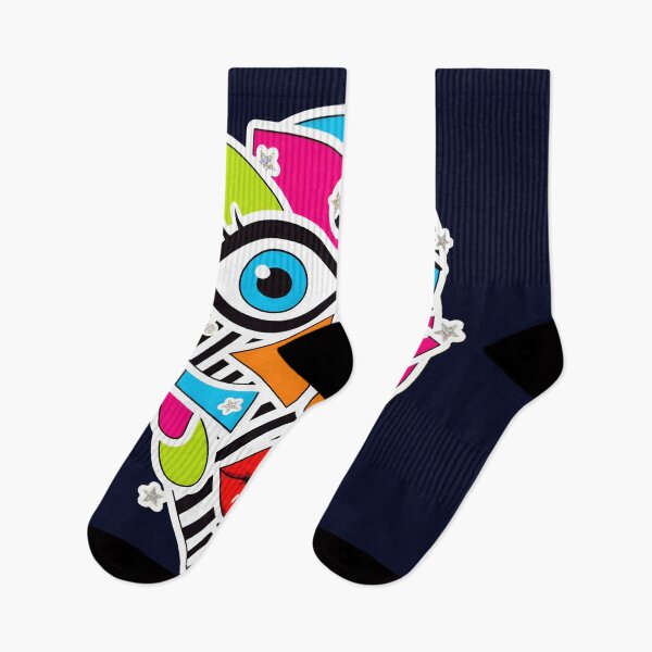 Item preview,  Abstract Pop Art Face designed and sold by Dakson Design - Fantasy Art.