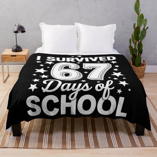 Item preview, I Survived 67 Days of School Teachers Students designed and sold by DentistLegal.