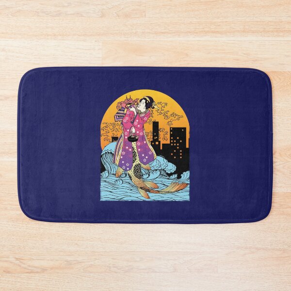 Item preview, Japanese Monster Mermaid Kaiju Ocean Waves designed and sold by jaygo.