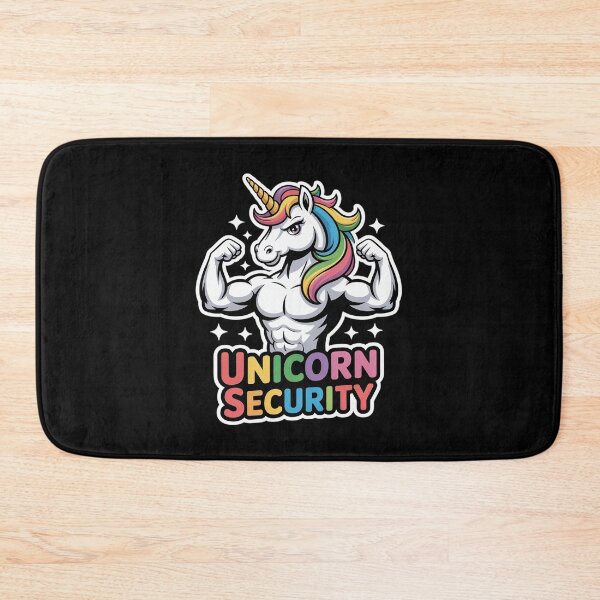 Item preview, Unicorn Security Squad Muscle Funny Dad Brother  designed and sold by RoyTill0Art.