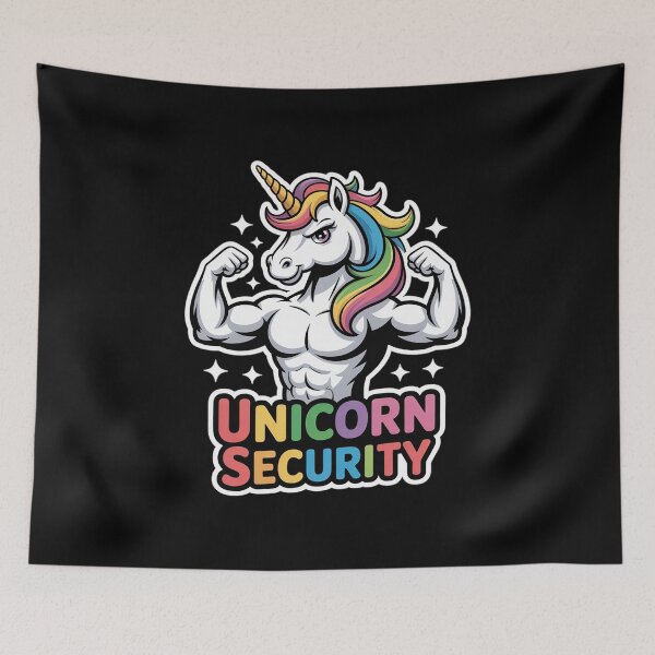 Item preview, Unicorn Security Squad Muscle Funny Dad Brother  designed and sold by RoyTill0Art.