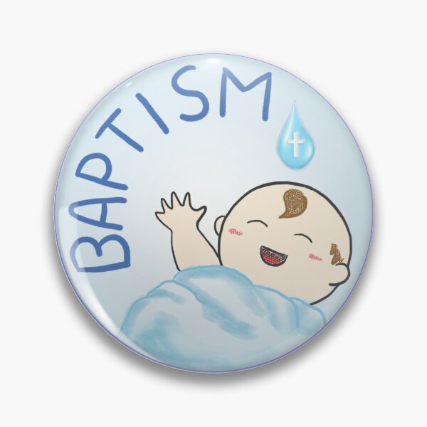 Item preview, Baby Boy Baptism Card - Catholic Christening - Light skin tone designed and sold by Jazzle Joy.