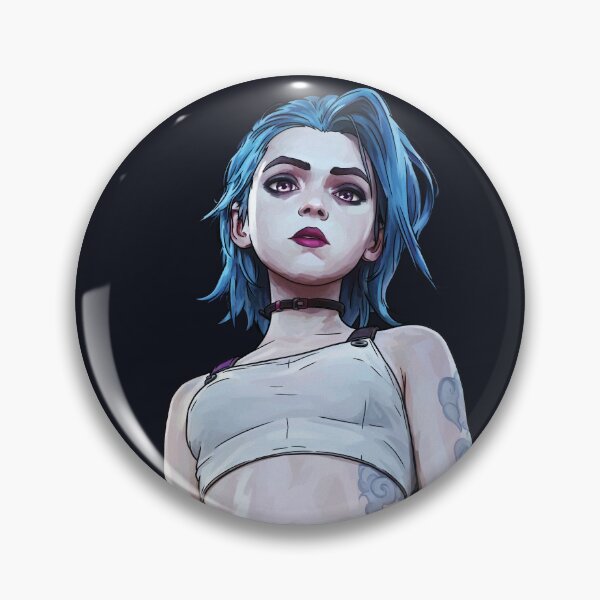 Item preview, Jinx with short hair - Fanart designed and sold by Syrow.