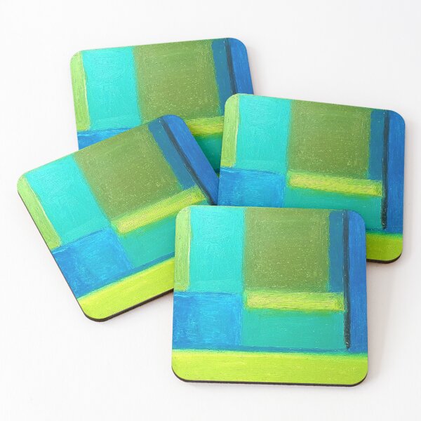 Item preview, abstract in green designed and sold by Tereza Pilar  Art.