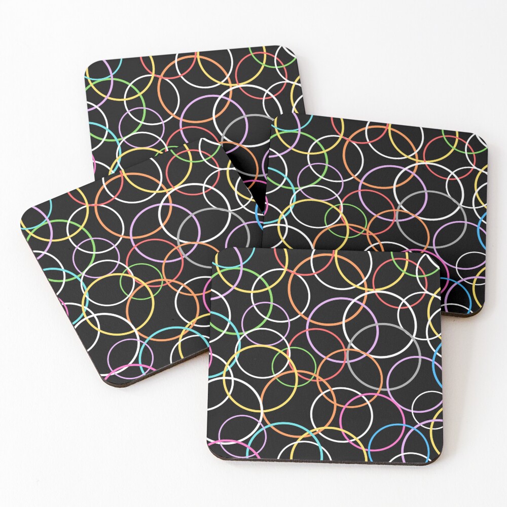 Item preview, Coasters (Set of 4) designed and sold by CreativeXHub.