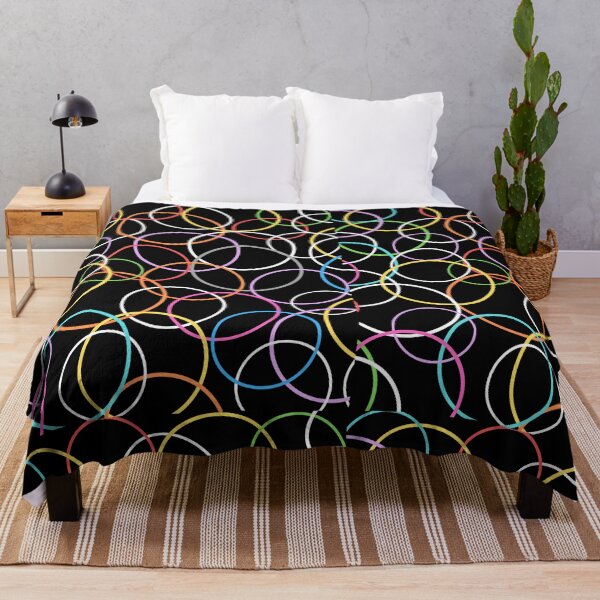 Item preview, Colorful Overlapping Circle Pattern – Minimal Abstract Geometric Design designed and sold by CreativeXHub.