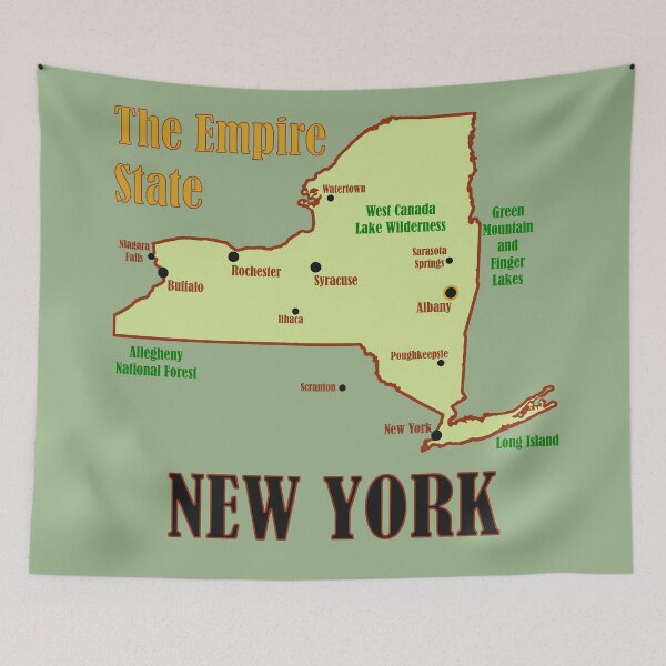 Item preview, New York State Map designed and sold by Beery.