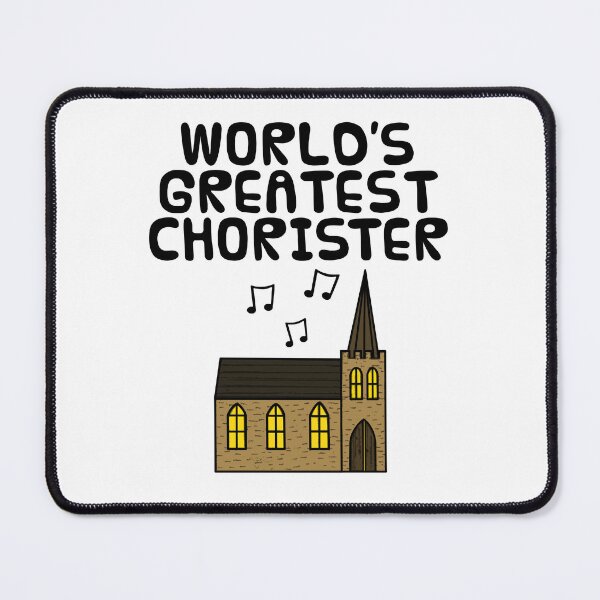 Item preview, World's Greatest Chorister, Church Singer Funny designed and sold by doodlerob.