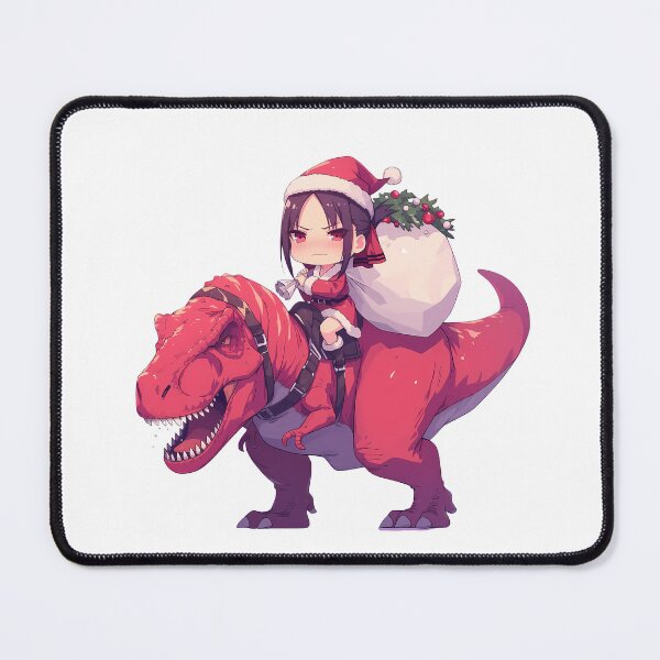 Item preview, Sama Kaguya Shinomiya Christmas Dinosaur Ride Kaguya Sama Love Is War Anime designed and sold by Raslbazola.