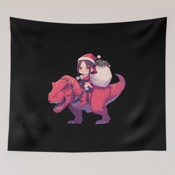 Item preview, Sama Kaguya Shinomiya Christmas Dinosaur Ride Kaguya Sama Love Is War Anime designed and sold by Raslbazola.