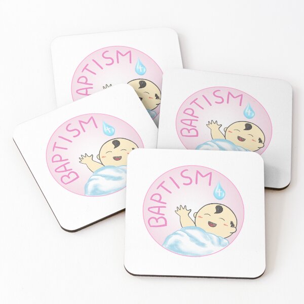 Item preview, Baby Girl Baptism Card - Catholic Christening - Medium skin tone designed and sold by Jazzle Joy.
