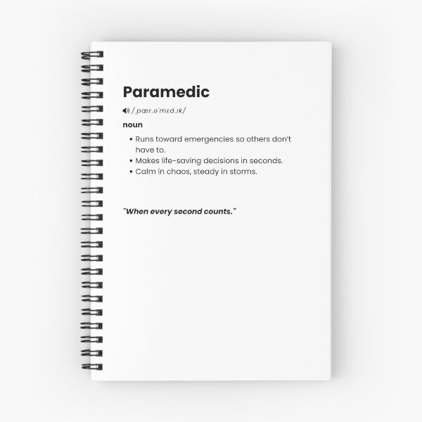 Item preview, Paramedic Definition | EMT Gift for First Responders & Emergency Workers designed and sold by Yuli Club.