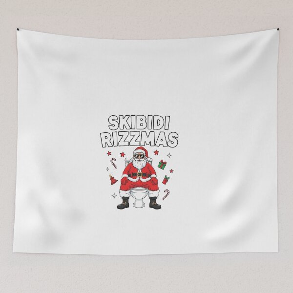 Item preview, Six Seven Skibidi Santa Rizzmas Christmas  designed and sold by FelixnRobinus.