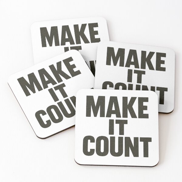 Item preview, Make it Count designed and sold by Motivive.