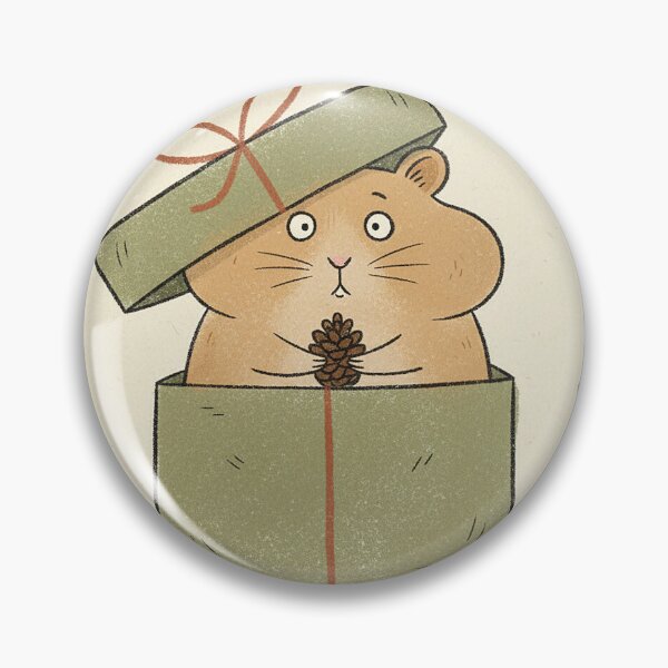 Item preview, Surprised Hamster Pinecone Discovery designed and sold by zzz888.